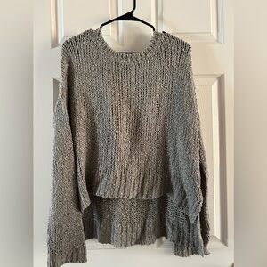 Cozy Knit Sweater in Gray